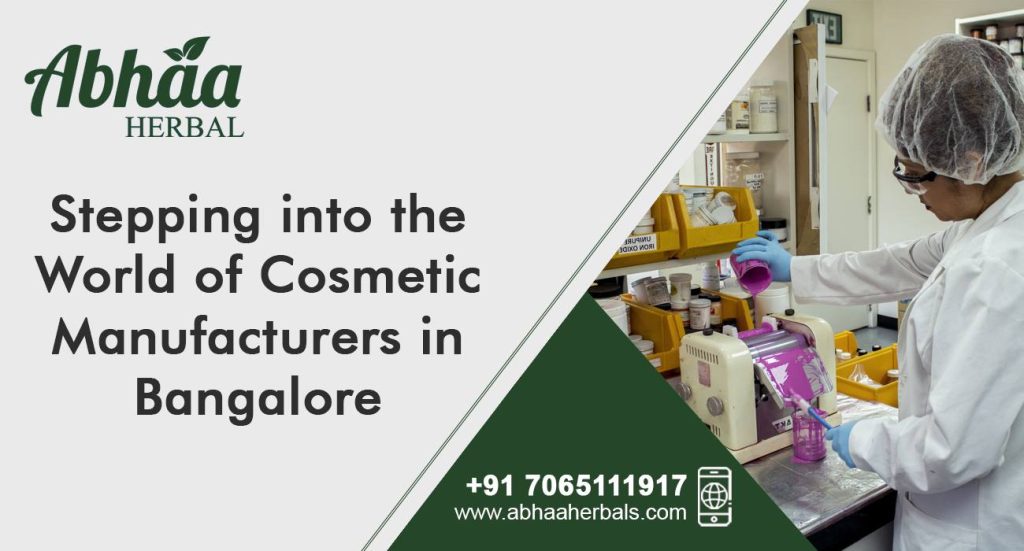 cosmetic manufacturers in Bangalore